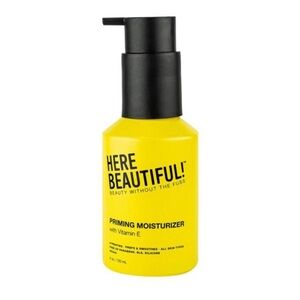 Here Beautiful Yellow Priming Moisturizer. 4 oz . New